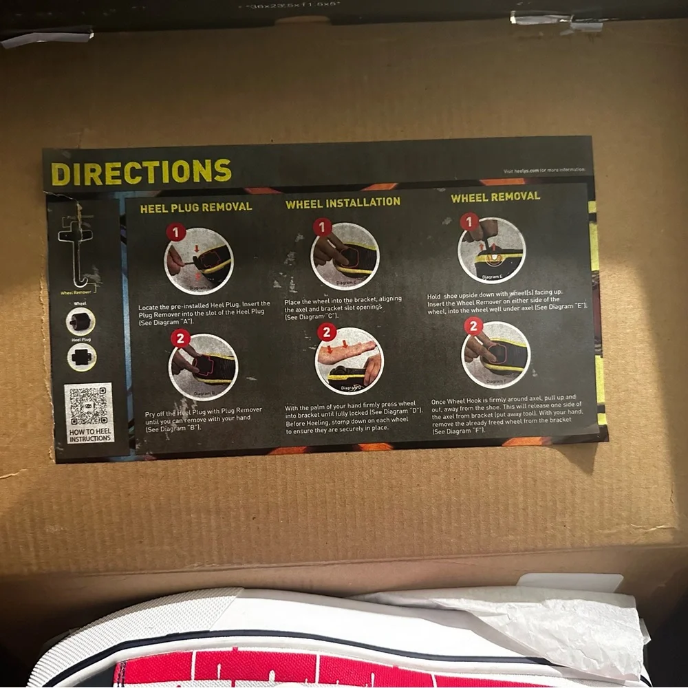 American Flag High-Top Heelys - Picture 2 of 5